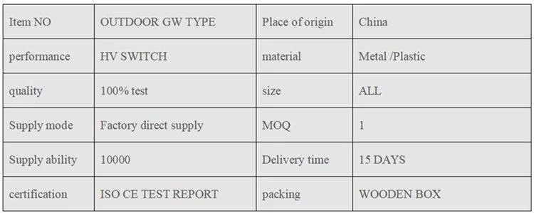 Load Break Isolation Switch