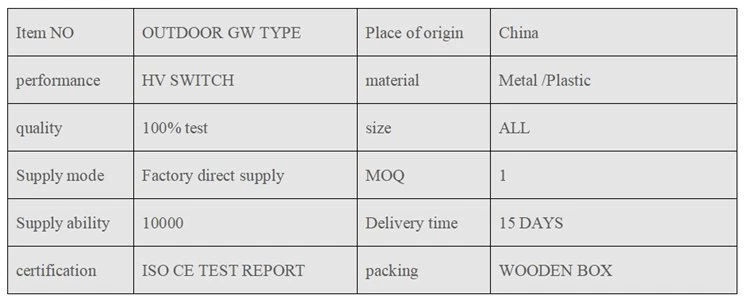 Three Phase Isolator Switch