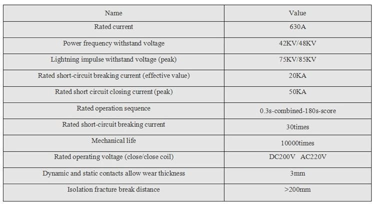 Outdoor Vacuum Circuit Breaker